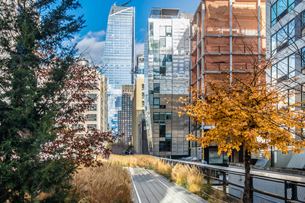 New York city buildings view